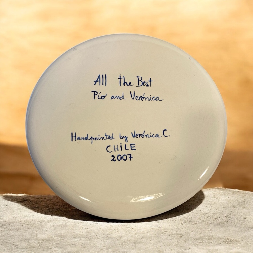 Hand painted Ceramic Decorative Plate - Picture 2 of 3
